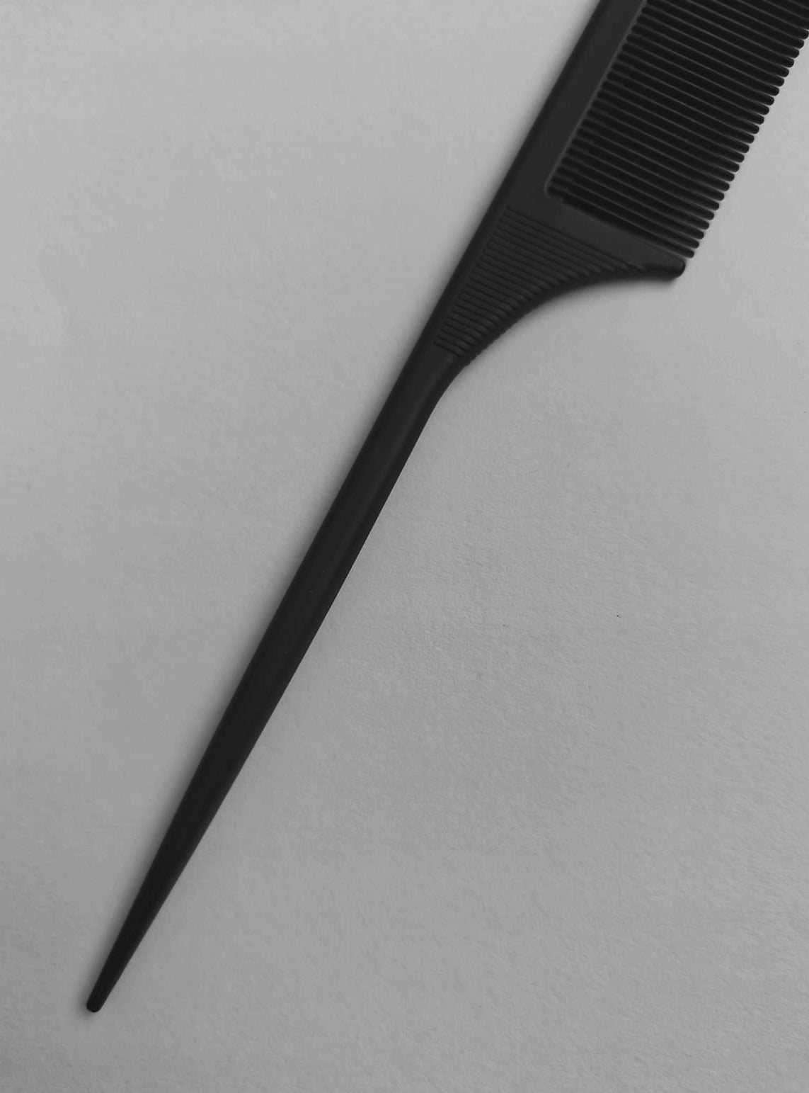 Plastic Rat Tail Comb for  Hair Styling. Perfect for small partitions and back combing.