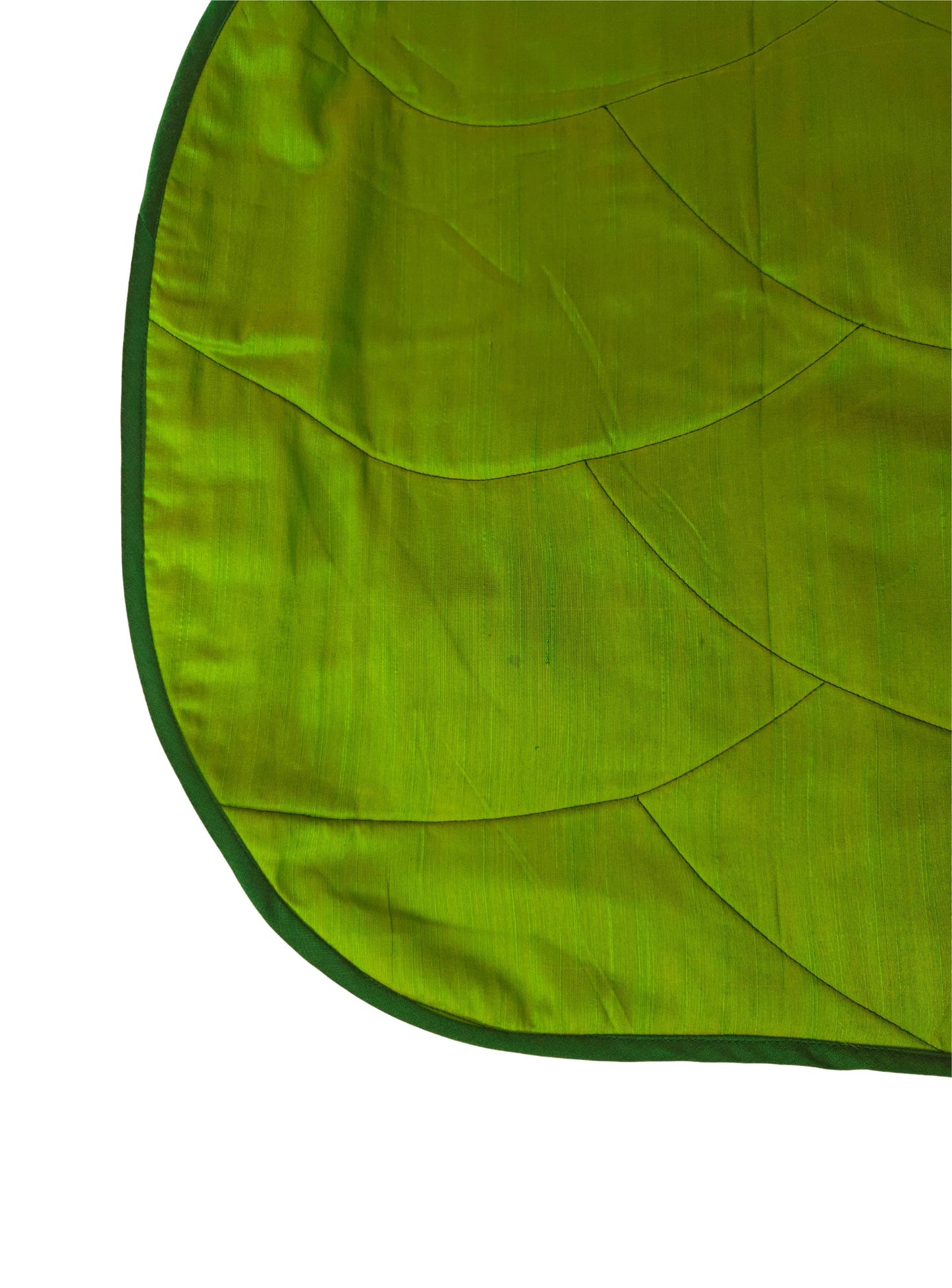 Leaf shaped Cotton silk baby mat for Newborn