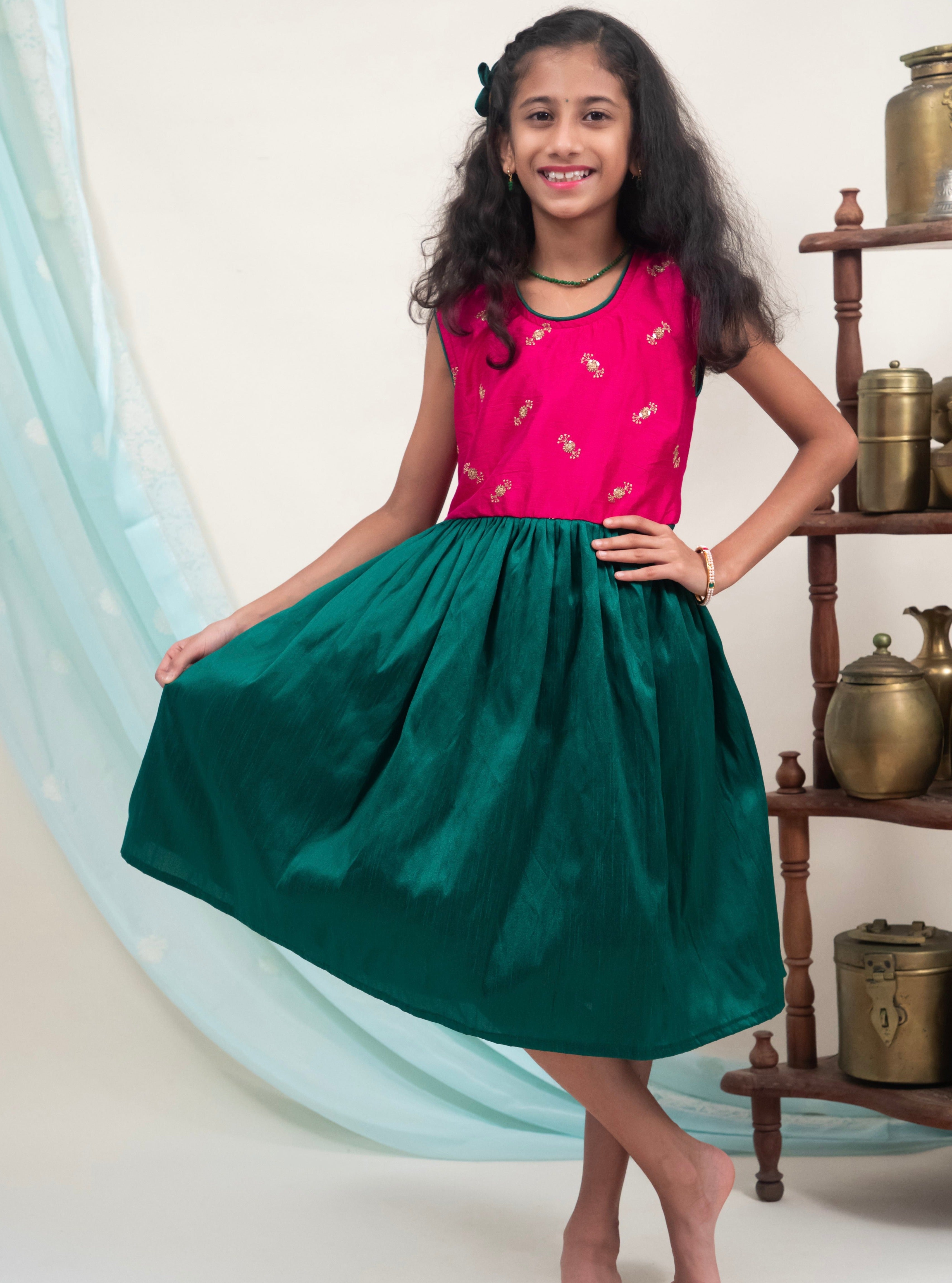 MYRAH PINK - One Shoulder Dress Kaftan Style In Silk Crepe – Sajeda Lehry  Design Studio