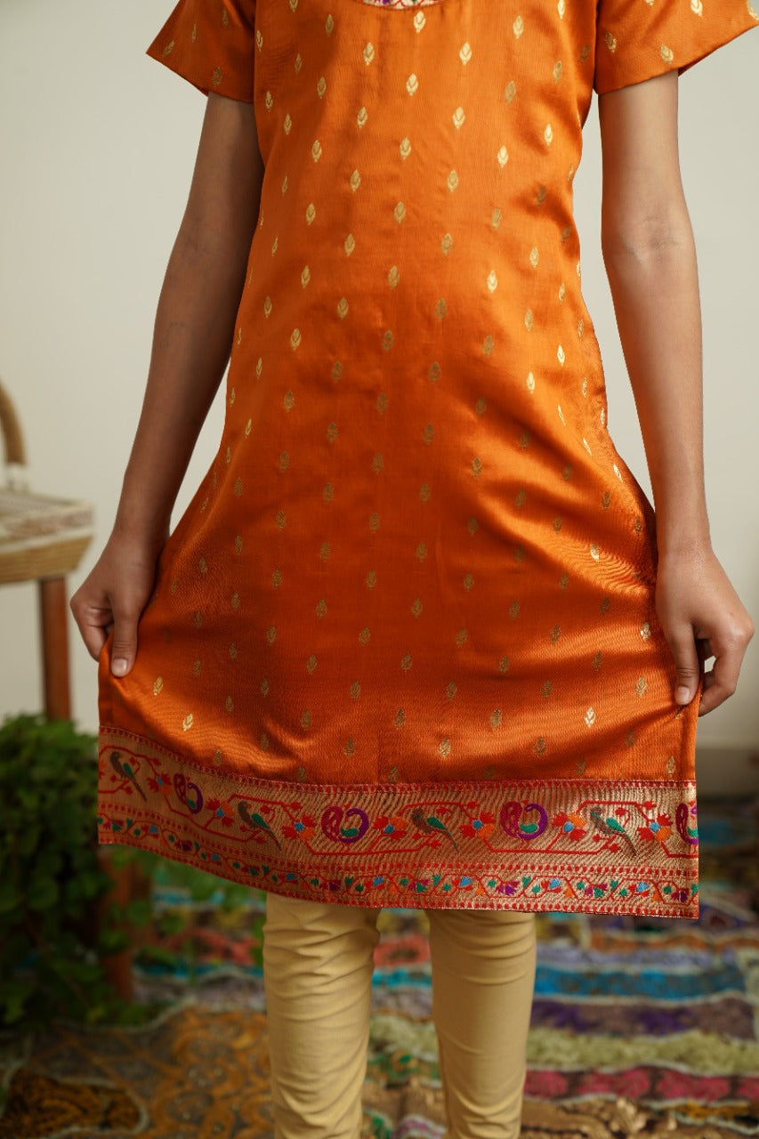 Brocade Dress: Buy Brocade Dresses and Clothing for Women Online | Utsav  Fashion