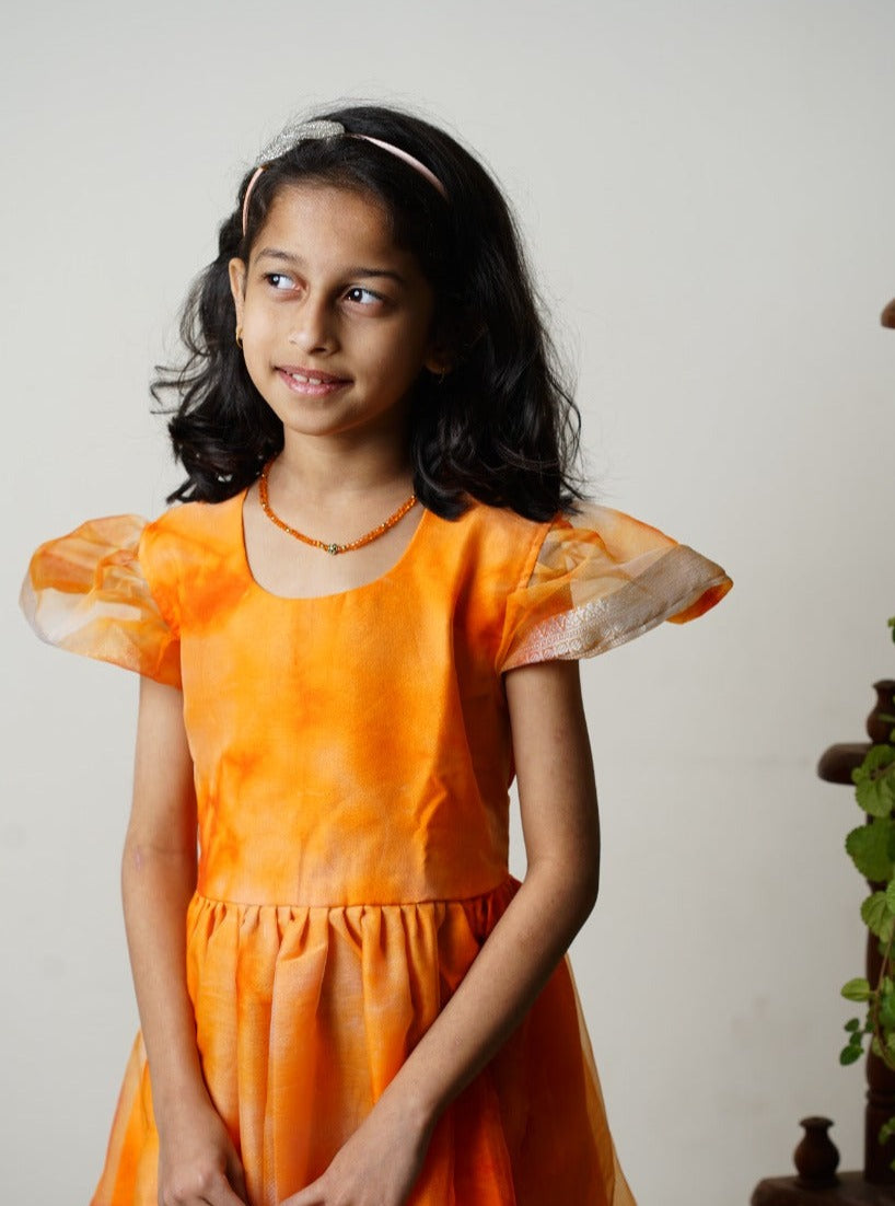 Buy Orange Ballerina Dress for Little Girls Online  ForeverKidz