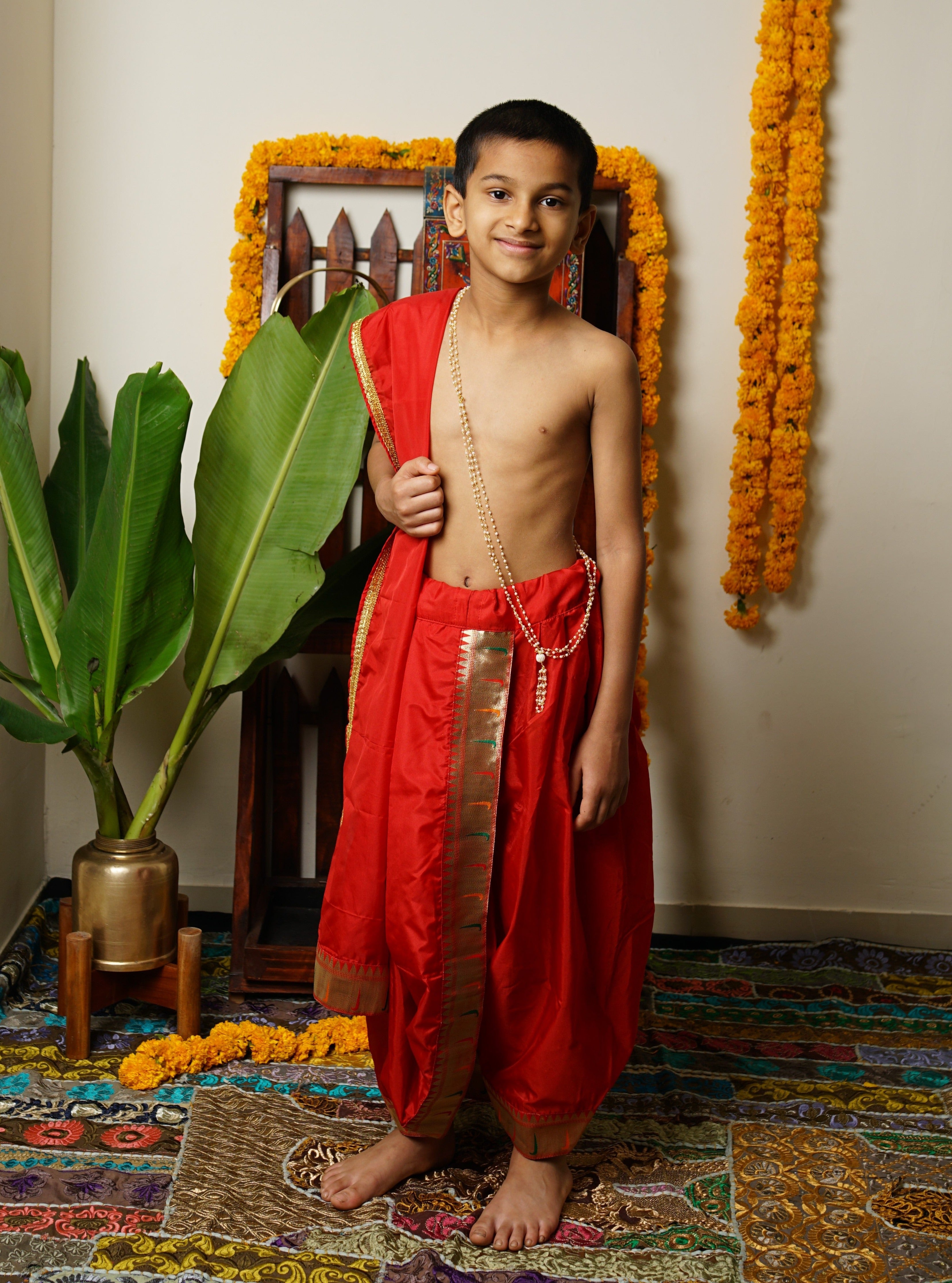 Royal Blue mysore silk Sovale Uparane set with Peacock Paithani jari b –  Soyara Ethnics Studio