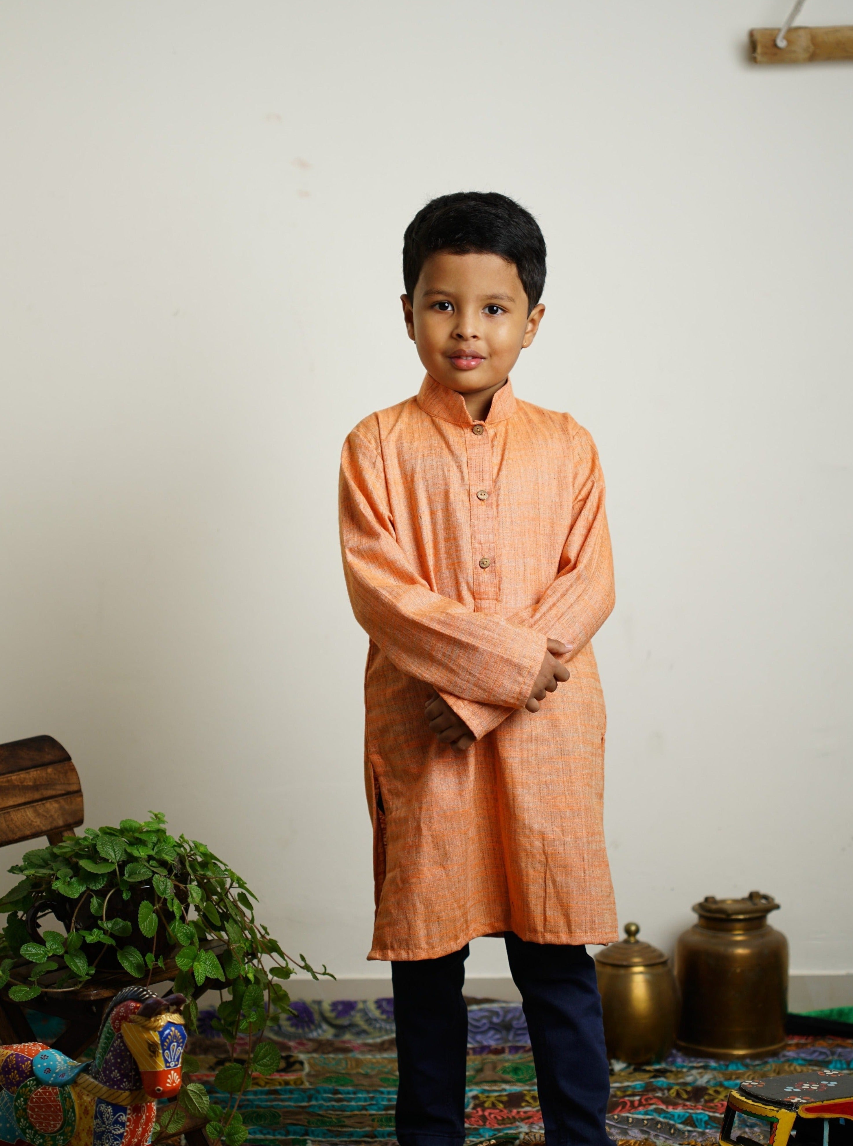 Khadi silk discount kurta pajama set